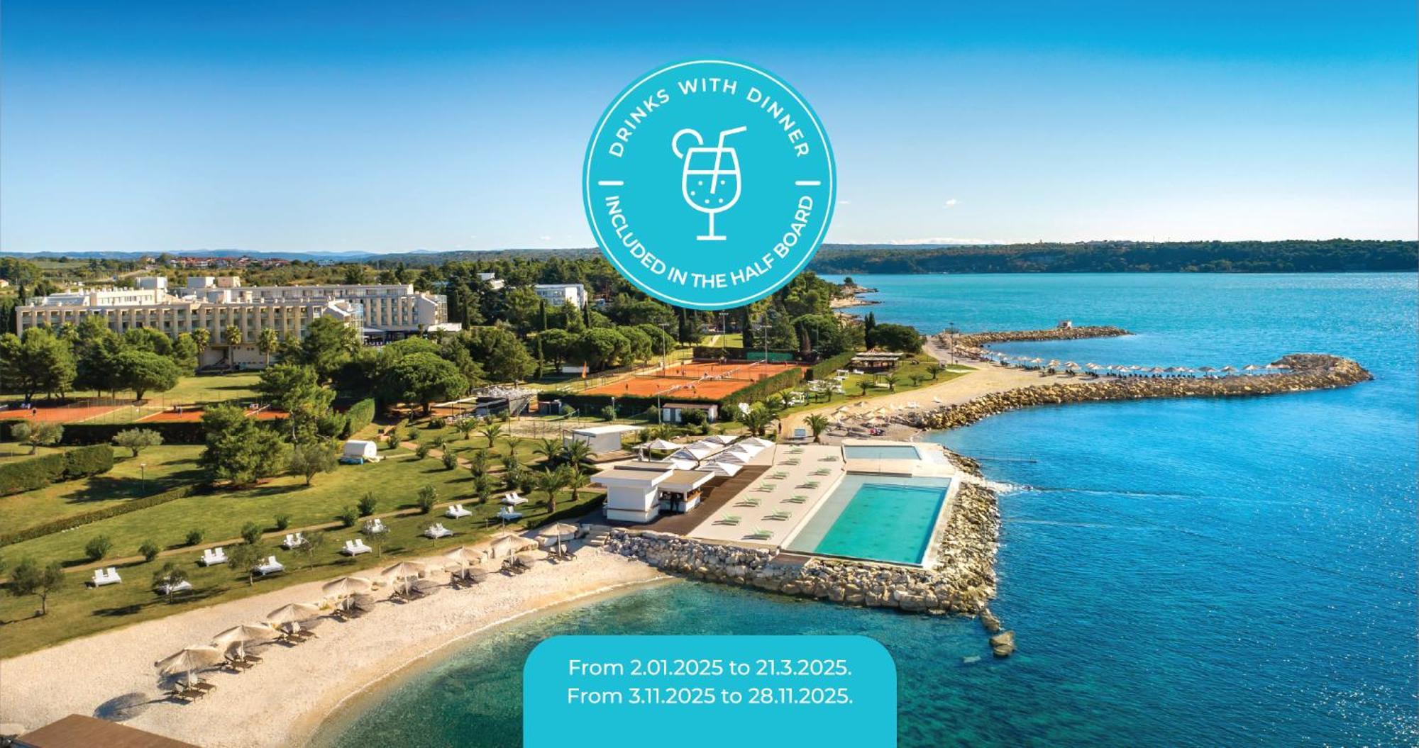 Aminess Vival Maestral Hotel Novigrad Istria Exterior foto